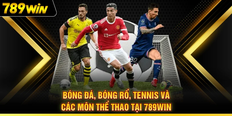 Bóng đá, bóng rổ, tennis và các môn thể thao tại 789WIN